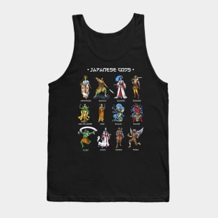 Japanese Mythology Gods Tank Top